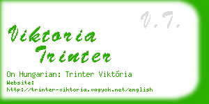 viktoria trinter business card